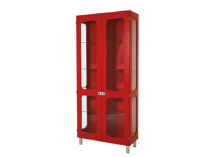 2K-SKÅP - Wood veneer highboard / display cabinet - Cabinet by Karl Andersson