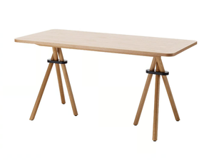 BOUQUET - Rectangular wood veneer table - Table by Karl Andersson