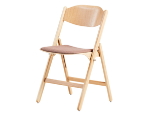 COLO - Folding wooden chair with integrated cushion - Accessories by Karl Andersson