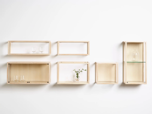 CUBEBRICK - Open solid wood wall cabinet - Cabinet by Karl Andersson