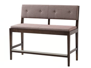 FACILE - High upholstered fabric bench _ Karl Andersson