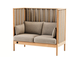 ONDULÉ - 2 seater high-back wooden sofa - Sofa by Karl Andersson