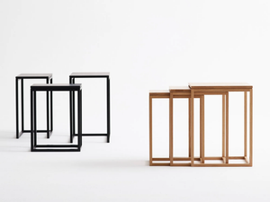 TRIO - Stackable square coffee table - Coffee table by Karl Andersson