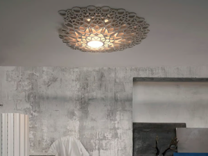 NOTREDAME - LED cultured marble ceiling light - Ceiling lamp by Karman