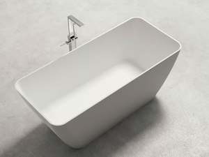 BAHIA - Freestanding rectangular Kstone bathtub - Bathtub by Karol