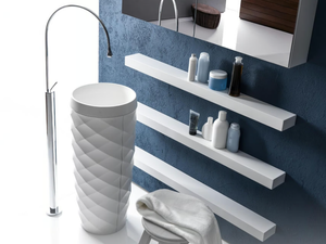 DIAMOND - Freestanding round washbasin - Washbasin by Karol