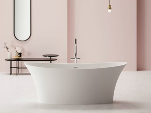 MADRAS - Freestanding oval Kstone bathtub - Bathtub by Karol