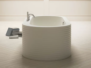 ONEWEEK - Freestanding oval Kcryl bathtub - Bathtub by Karol