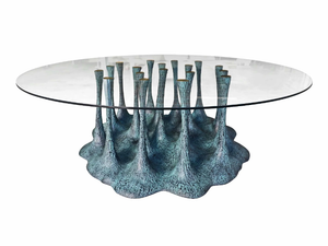 AMAZONIA K2008A - Round fiberglass table - Table by KARPA