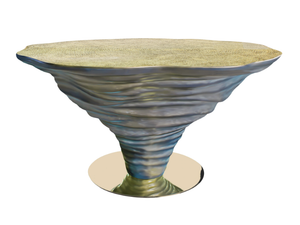 KENYA K1380a - Round brass table - Table by KARPA