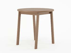 CIRCA17 - Round solid wood dining table - Table by KARPENTER
