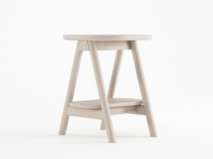 CURBUS - Square solid wood side table - Coffee table by KARPENTER