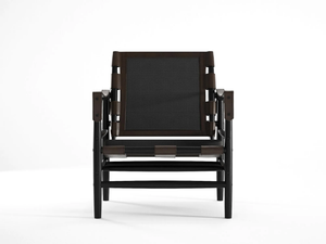NOMAD - Wooden armchair with armrests - Armchair by KARPENTER