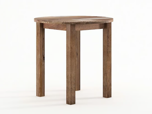 ORGANIK - Round reclaimed wood dining table - Table by KARPENTER