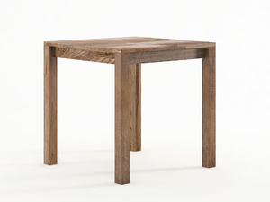 ORGANIK - Square reclaimed wood dining table - Table by KARPENTER