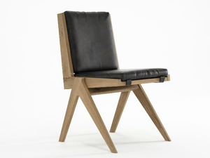 TRIBUTE - Solid wood chair - Chair by KARPENTER