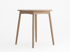 TWIST - Round solid wood dining table - Table by KARPENTER