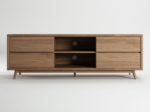 VINTAGE - Low wooden TV cabinet - Cabinet by KARPENTER