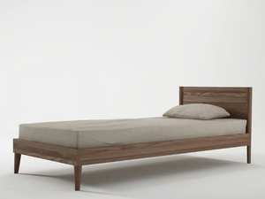 VINTAGE - Wooden single bed - Bed frame by KARPENTER