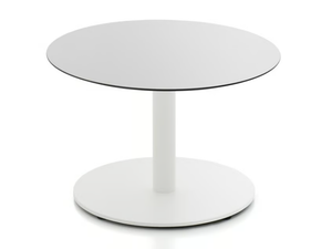 KALEOX - Low round HPL coffee table - Coffee table by Kastel