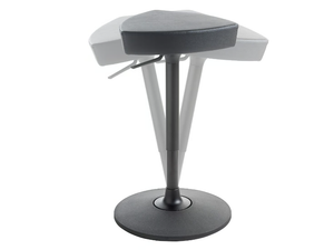 KENSHO - Rocker leather office stool - Stool by Kastel