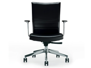 KING - Height-adjustable office chair with armrests - Chair by Kastel