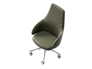 KONTEA LINEAR - Swivel fabric executive chair with armrests - Chair by Kastel