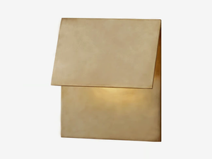 ESKER SINGLE FOLD SCONCE - LED metal wall lamp - Wall lamp by Kelly Wearstler