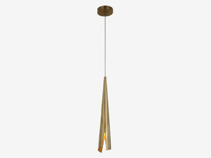 PELLE DELICATE WRAPPED PENDANT - LED metal pendant lamp - Ceiling lamp by Kelly Wearstler