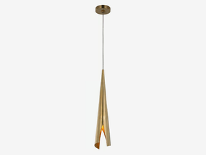 PELLE SMALL WRAPPED PENDANT - LED metal pendant lamp - Ceiling lamp by Kelly Wearstler