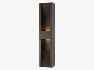 TRIBUTE LARGE SCONCE - LED metal wall lamp - Wall lamp by Kelly Wearstler