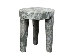 TRIBUTE - Marble stool / coffee table - Stool by Kelly Wearstler