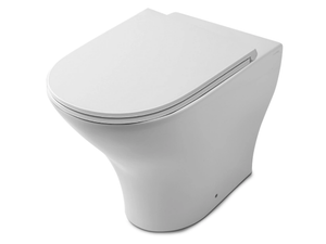 AQUATECH 3718 - Back to wall ceramic toilet - Toilet seat by Kerasan