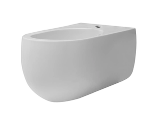 FLO 3123 - Wall-hung ceramic bidet - Toilet seat by Kerasan