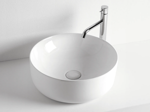 NOLITA 5344 - Countertop round ceramic washbasin - Washbasin by Kerasan
