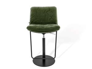 ARVA STITCH - High stool with back - Stool by KFF