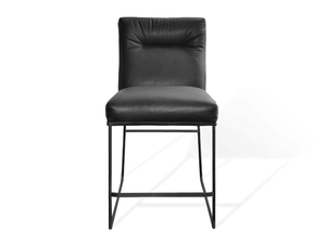 D-LIGHT - Sled base counter chair with footrest - Chair by KFF