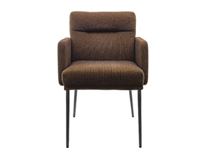 D-LIGHT - Upholstered easy chair with armrests - Armchair by KFF