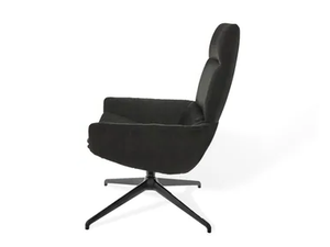 FAYE LOUNGE - Armchair with 4-leg-star-frame SL - Armchair by KFF