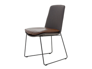 LHASA - Sled base upholstered chair - Chair by KFF