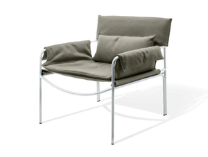 POOL OUTDOOR LOUNGE - Stainless steel garden armchair with armrests - Armchair by KFF
