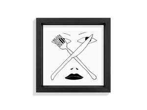 BISTROT VIII - Ceramic tile with frame - Wall tile-stone-brick by Kiasmo