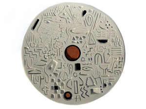 DISK III - Ceramic sculpture - Styling by Kiasmo