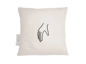 NOTES II - Square linen cushion - Accessories by Kiasmo