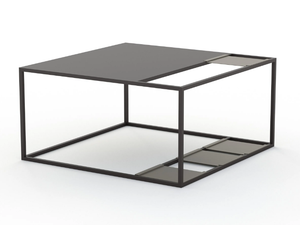 BALVI - Low square metal coffee table - Coffee table by Kico