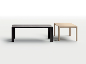 GOLD - Rectangular solid wood dining table - Table by Kico