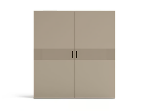 POLARIS UP - Wooden wardrobe with coplanar doors - wardrobe by Kico