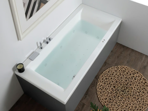 MAMBO - Hydromassage rectangular bathtub - Bathtub by Kinedo