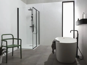NATURAL STONE MATT - Antibacterial ultra thin composite material wall tiles - Wall tile-stone-brick by Kinedo