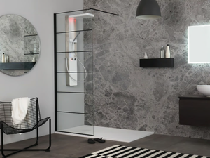 WALK-IN 6 - Tempered glass Walk in shower - Shower by Kinedo